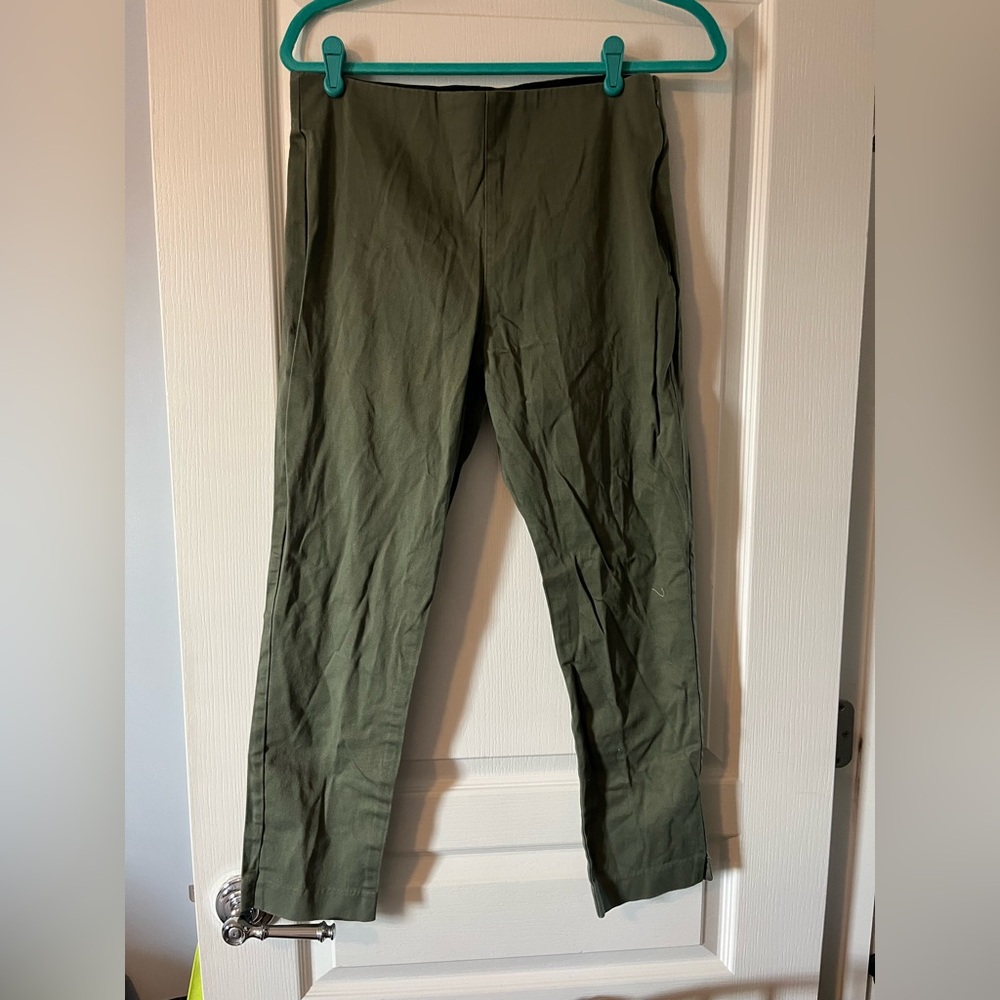 Old Navy Women's Olive Green Trousers
